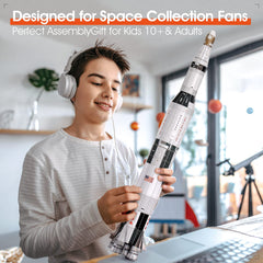 CubicFun NASA Apollo Saturn V puzzle removable stages offers modular display options.