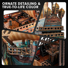 CubicFun San Felipe masts-brass-details capturing period styling for display.