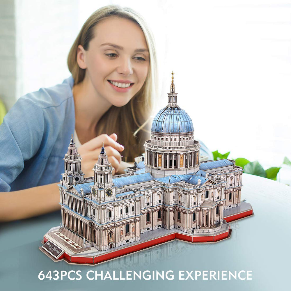 CubicFun puzzle requires no tools or glue for easy setup and play