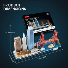 CubicFun Fisherman's Wharf port assembly adding coastal charm to your shelf.