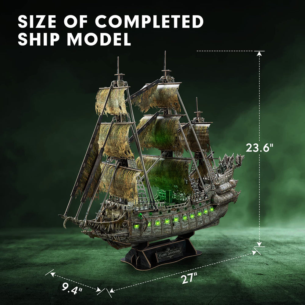 CubicFun Flying Dutchman 27-inch model ideal for dramatic desk display.