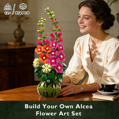 CUBIMANA Alcea Rosea bonsai base providing balanced support