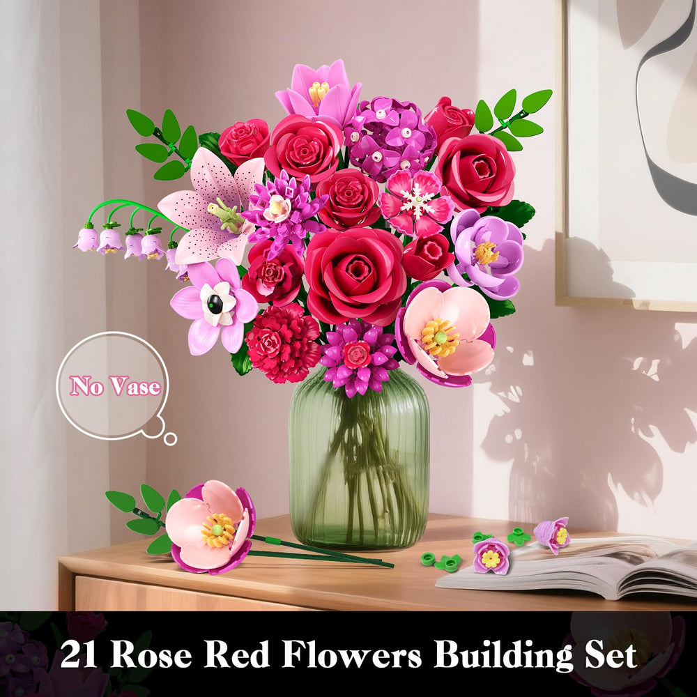 CUBIMANA-diy-flower-set-guide enables quick assembly and a stylish centerpiece display.
