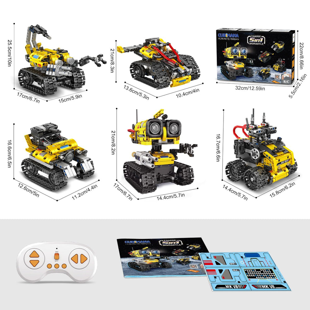 CUBIMANA educational robotics kit supports hands-on learning and imagination.