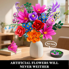 CUBIMANA LED-light bouquet brightens spaces, ideal for desks, shelves, or nightstands.
