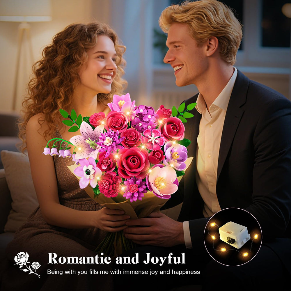 CUBIMANA rose-red-botanicals deliver vibrant color without wilting for year-round decor.
