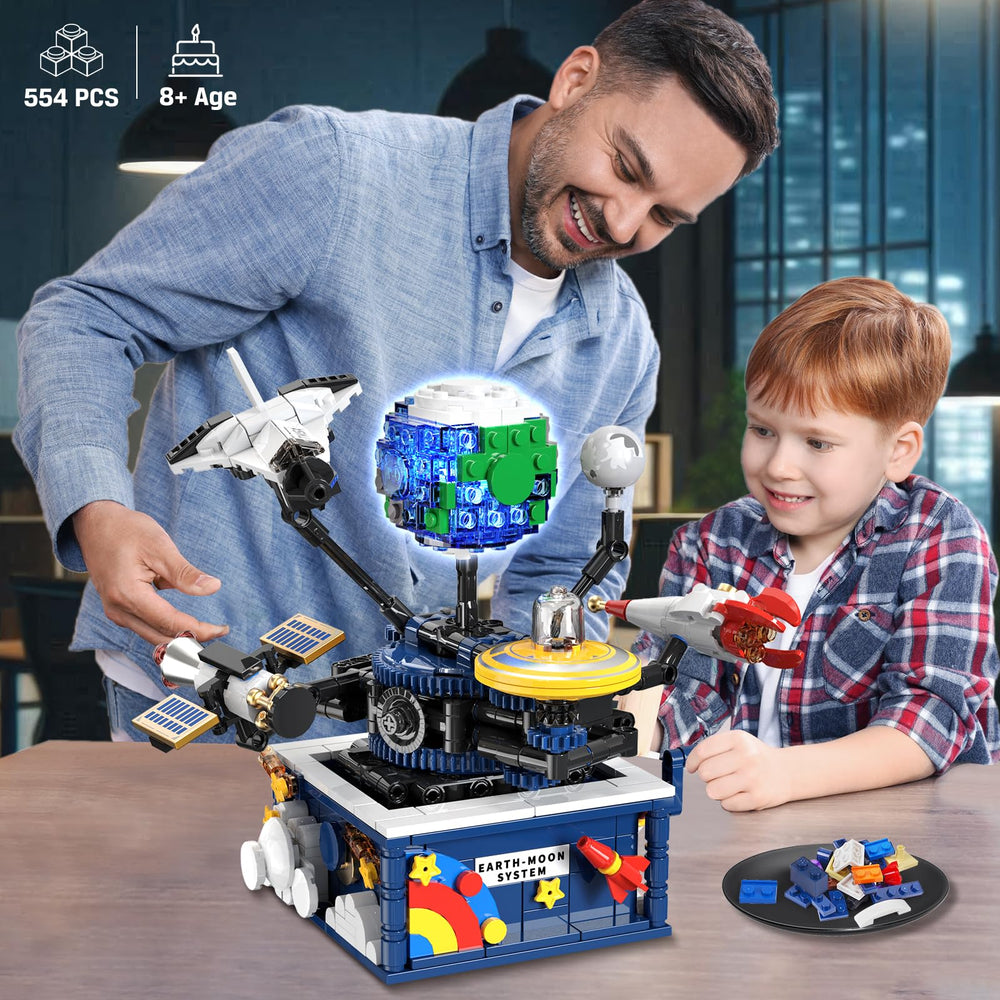 CUBIMANA Space shuttle construction kit invites hands-on building and exploration.