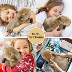 Cuckool Capybara plush gift set with adoption certificate for a personal touch.