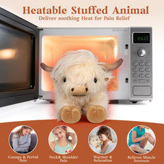 Cuckool Highland Cow plush gift packaging with adoption certificate.