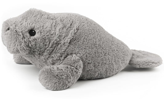 Cuckool Manatee plush with soft fur, perfect for cozy hugs.