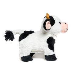 Cuddle Barn Barnyard Buddies Cow durable construction supports gentle play