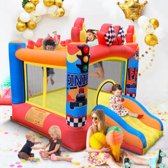 Culaluva bounce house slide-section for kids; easy fun outdoors