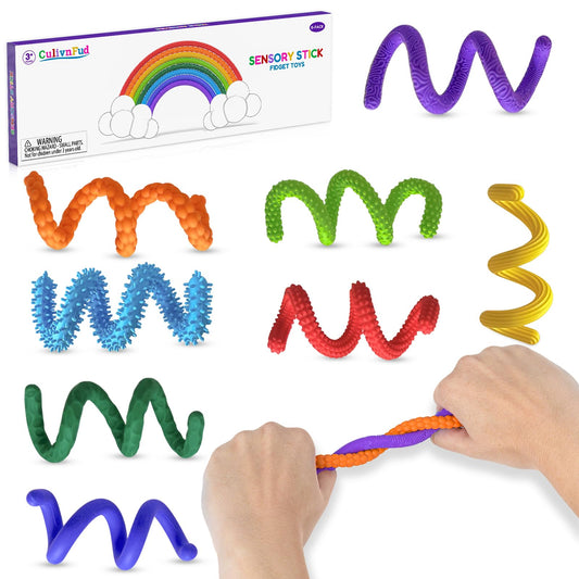 CulivnFud sensory sticks 8-pack on display for calm, focused play.
