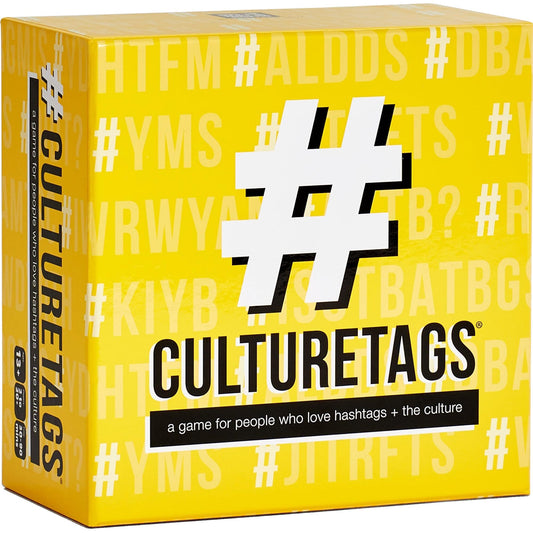 CultureTags card game box open for family fun and quick setup
