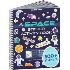 Cupkin Outer Space Sticker Book cover, ideal for screen-free travel and imaginative play.