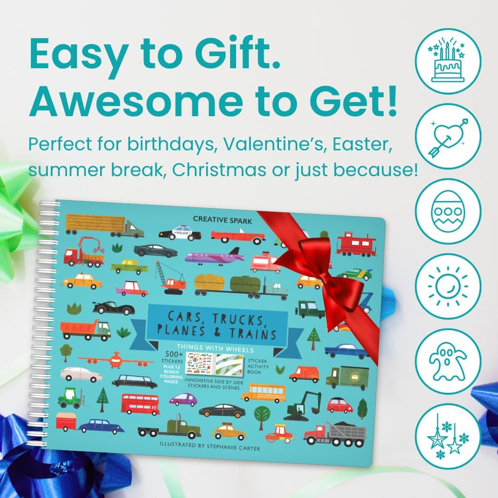 Cupkin travel activity book on table supports screen-free play