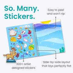 Cupkin World of Cats sticker book scene-park fuels imaginative outdoor play