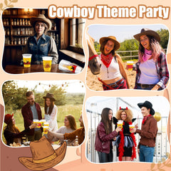 Cuploov western cowboy horse design 12 oz cup for festive serving.