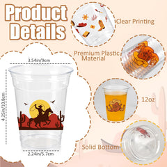 Cuploov 12 oz party cups for cold or warm beverages.