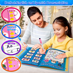 Dry erase marker included for Curious 2 Learn writing activity