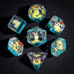 Collectible decor and travel companion from Cusdie DND Dice Set