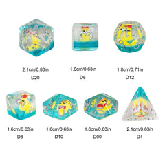 Ideal for RPG sessions with Cusdie DND Dice Set