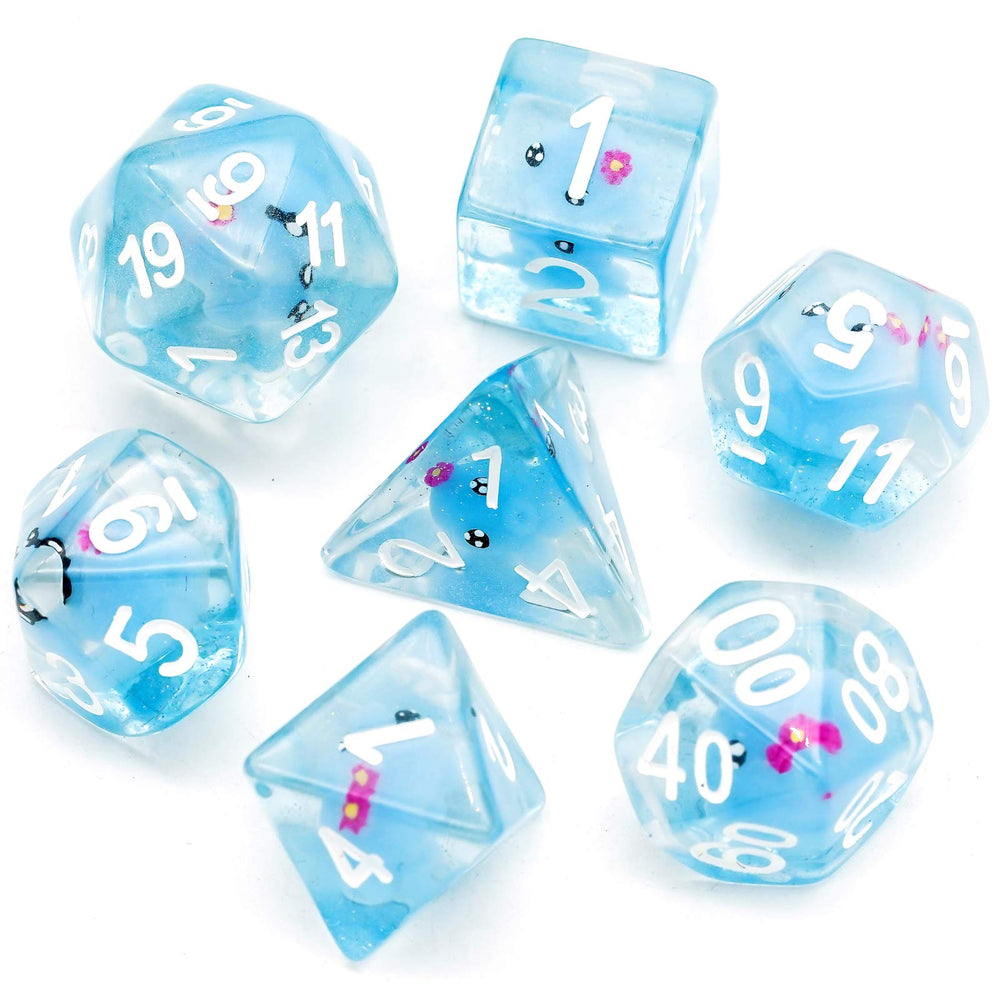 Cusdie octopus-inside-dice showcasing the quirky interior, great for immersive tabletop adventures.
