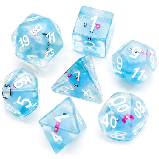 Cusdie octopus-inside-dice showcasing the quirky interior, great for immersive tabletop adventures.