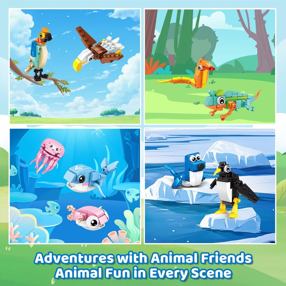 Custoduy hd-printed animal cards with vibrant artwork to spark curiosity.