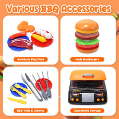 CUTE STONE BBQ smoke sound light feature adds realism to roleplay.