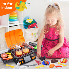 CUTE STONE easy-assembly storage inside grill compact for tidy rooms.