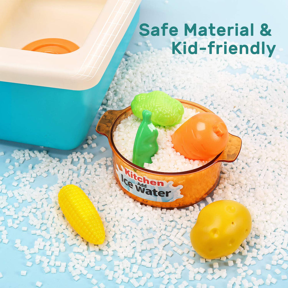 CUTE STONE educational pretend play supports social and cognitive skills.