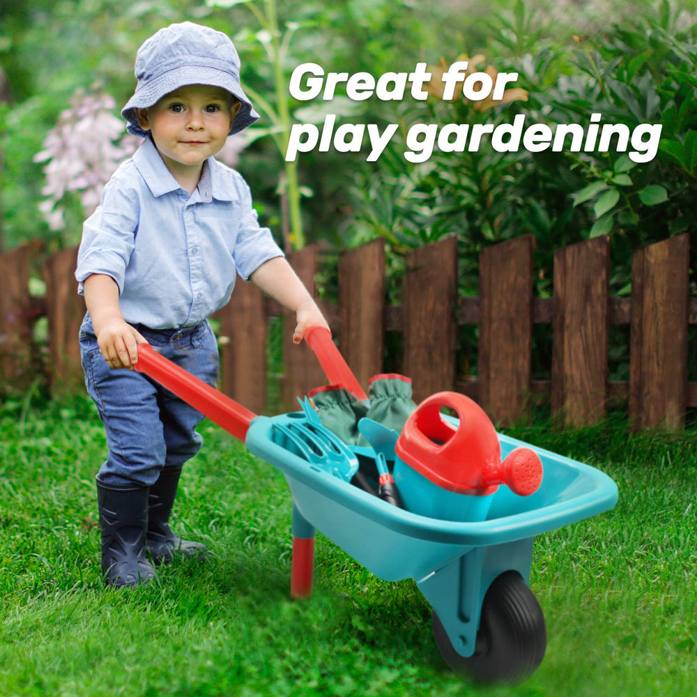 CUTE STONE hand rake for kids, easy soil loosening and playtime gardening
