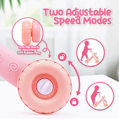 CUTE STONE toy includes music keys and mini basketball for interactive fun