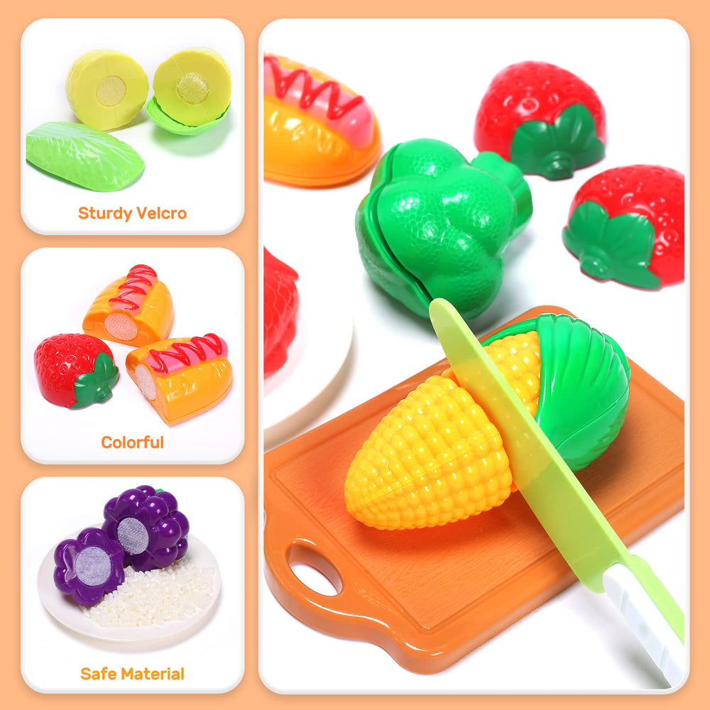 CUTE STONE seasoning bottles add authentic detail to pretend cooking.