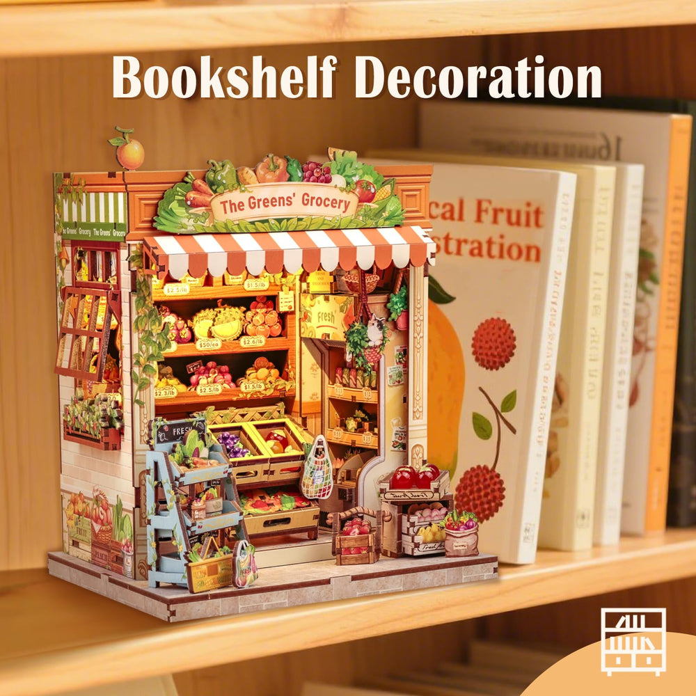 CUTEBEE Book Nook Greens Grocery packaging looks gift-ready