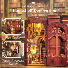 CUTEBEE Book Nook Kit assembly process invites hands-on DIY satisfaction.