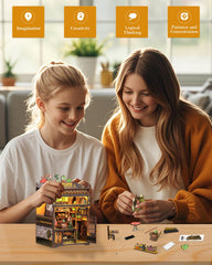 CUTEBEE Book Nook Kit gift idea for friends and family