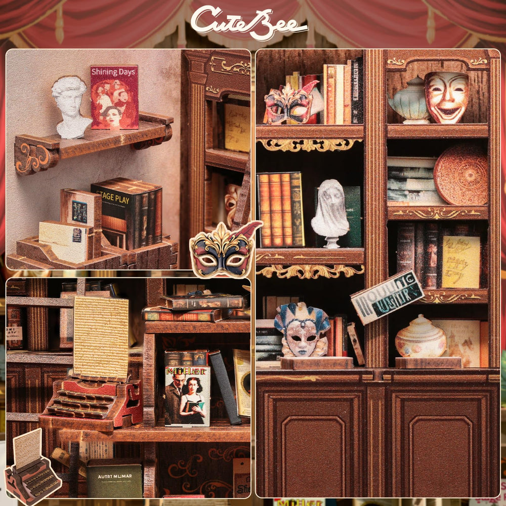 CUTEBEE Book Nook Kit gift packaging ready to delight a friend