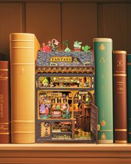 CUTEBEE Book Nook Kit shelf decor adding a magical touch