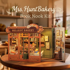 CUTEBEE Mrs.Hunt Bakery interior lighting creates inviting ambiance