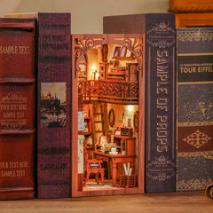 CUTEBEE Book Nook Kit instruction guide supports teen and adult builders step by step.