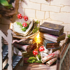Cutebee DIY Dollhouse Kit assembled display invites admiration and pride.