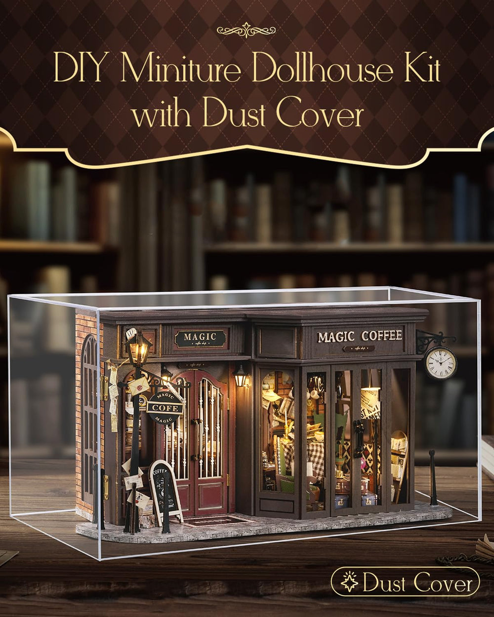 Cutebee dollhouse gift packaging highlights a ready-to-gift collectible item.