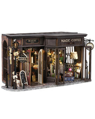 Cutebee dollhouse miniature assembly steps for a precise, decorative display.