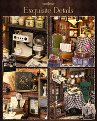 Cutebee dollhouse plants and ornaments enhance lifelike charm.