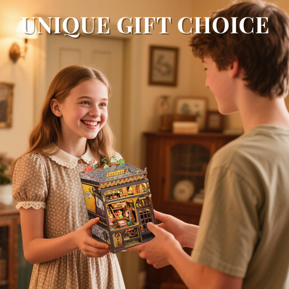 Cutefun Book Nook Kit gift-ready packaging makes a thoughtful present