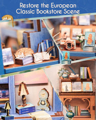 Cutefun Book Nook Kit included instructions simplify setup for beginners and teens
