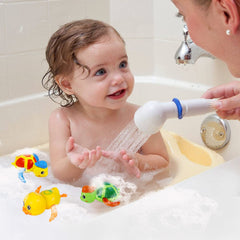 Cuterabit set is suitable for ages 18 months and up during bath or pool time.