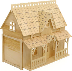 CUTEROOM 3D Puzzle House interior dining room scene enhances shelf decor and storytelling.